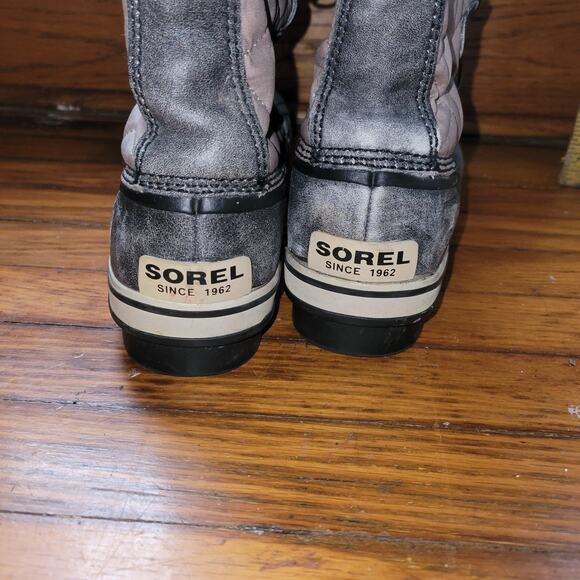 Sorel Boots Womens Size 11 Soft Toe Tofino Snow Gray Leather Waterproof - Picture 9 of 13
